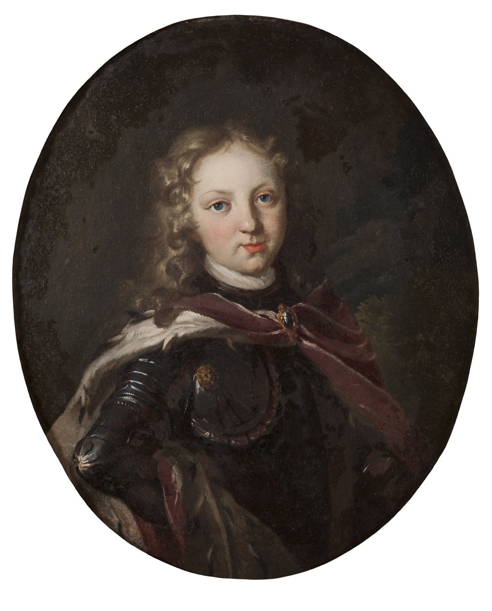 Prins Christophe de Bade Durlach - Prins Christopher (1684-1723), markgreve af Baden-Durlach, anonym. Olie på lærred af Unknown artist
