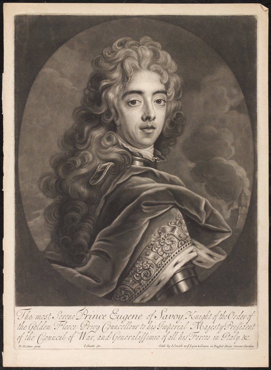 Prins Eugen af Savoyen af Unknown artist