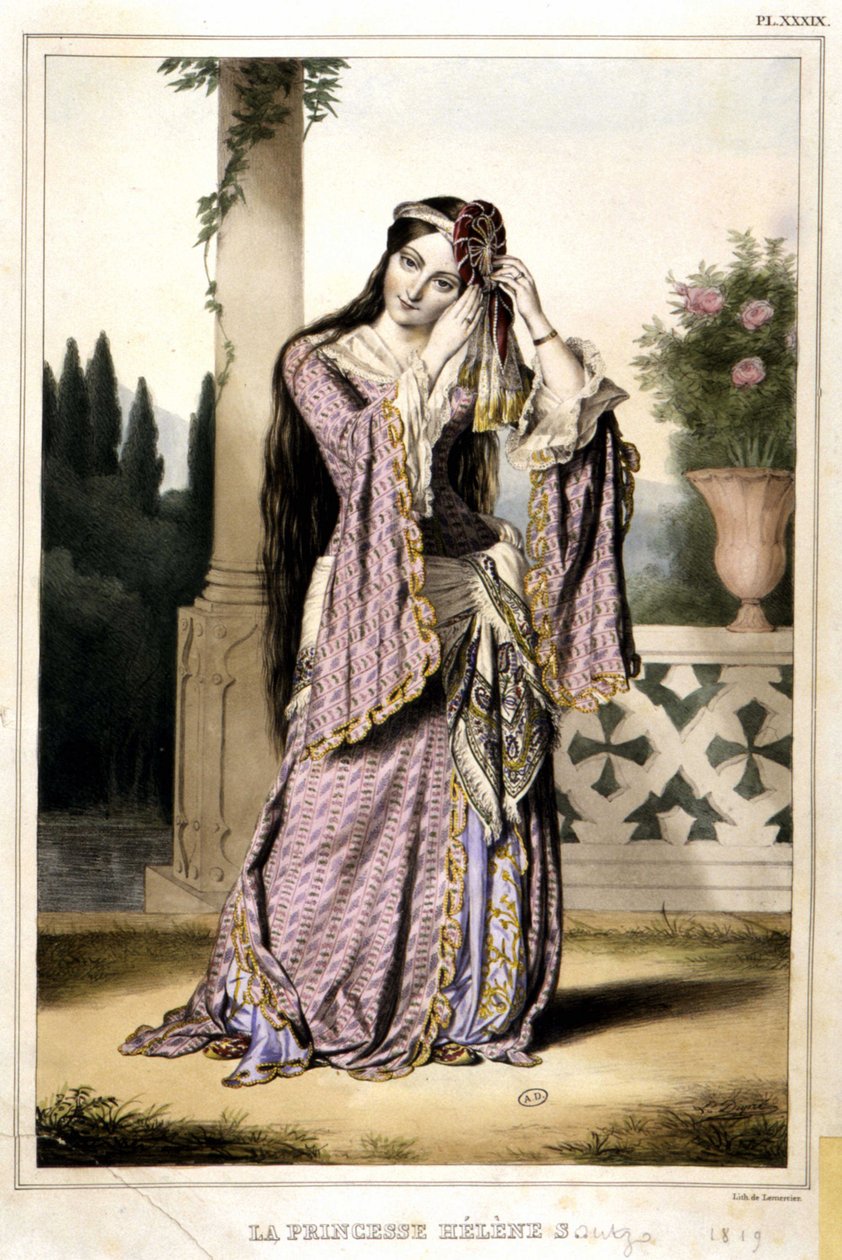 Prinsesse Helen Soutza af Unknown artist