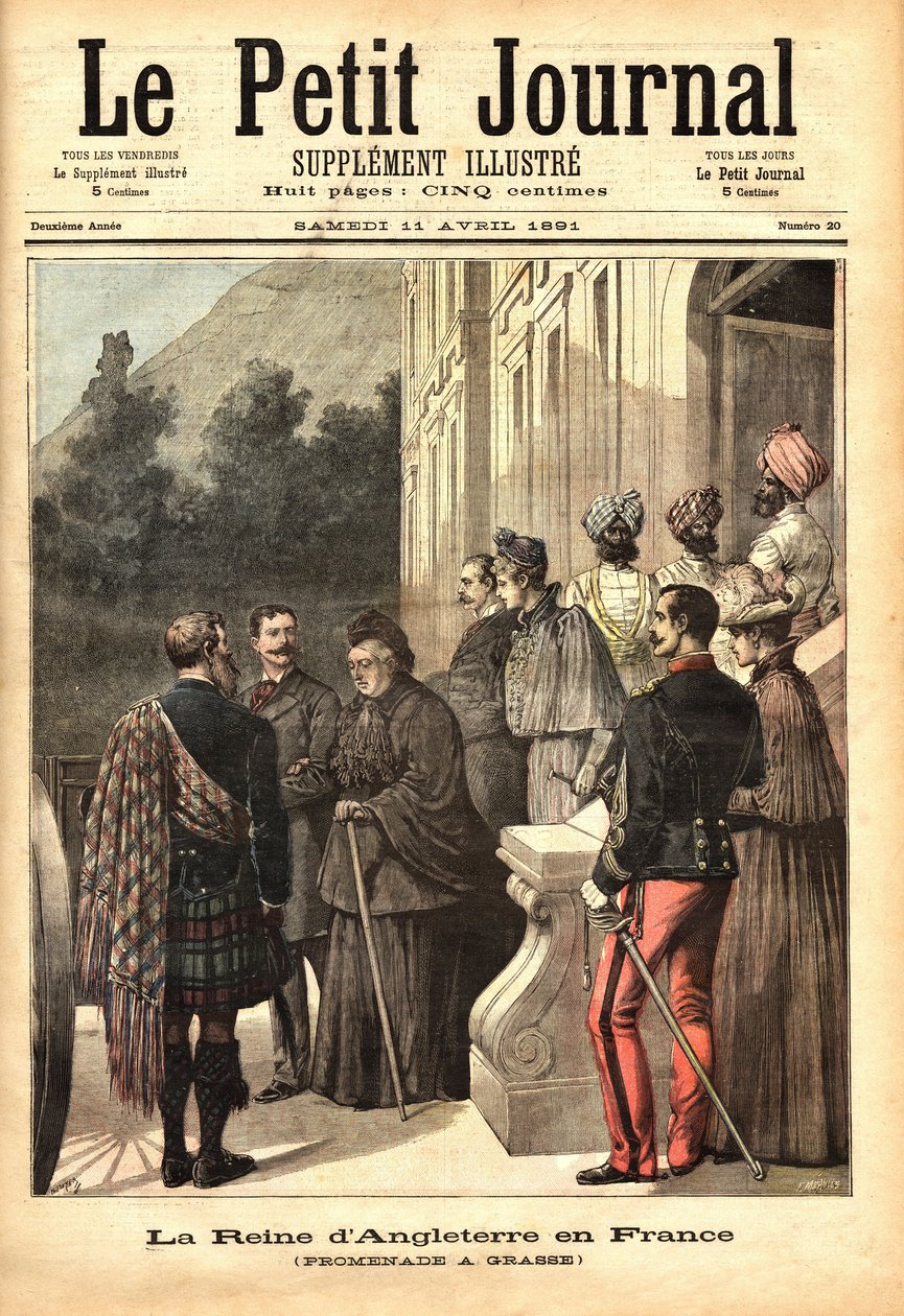 Dronning Victoria (Alexandrina Victoria de Wettin, født af Hannover af Unknown artist
