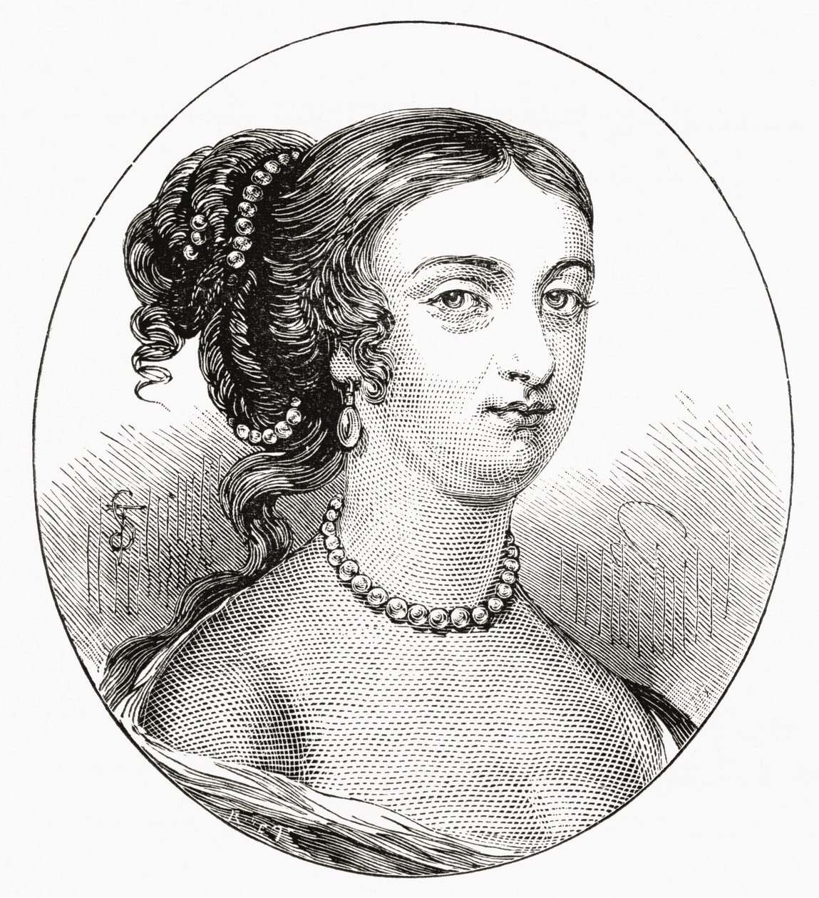 Rachel Wriothesley, Lady Russell, C. 1636 - 1723. Engelsk adelskvinde, arving og forfatter. Fra vort eget land Udgivet 1898 ©UIG/Leemage af Unknown artist