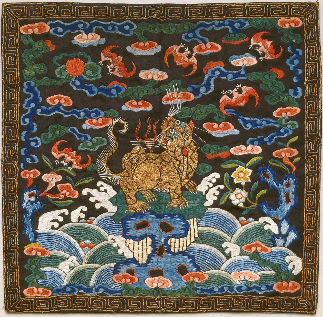 Rang Insignia, fjerde grads militær, Tiger (for og bag) (foto) af Unknown artist