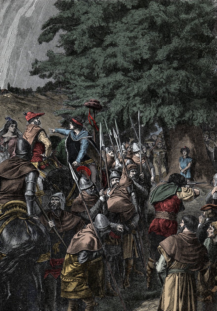 Representation of Guillaume Tell, dani af Unknown