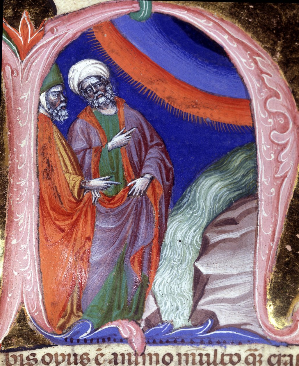 Repræsentation af Thales de Miletus, matematiker af Unknown artist