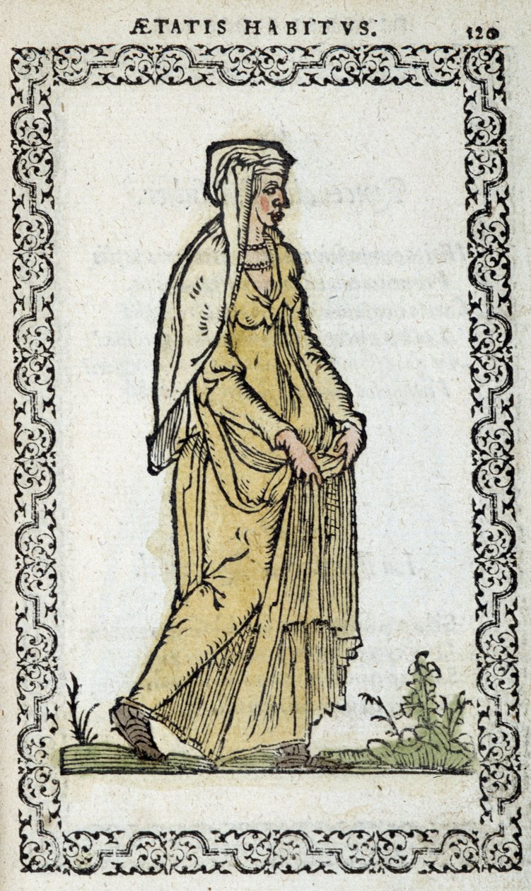 Roman Woman - i "" Habits et effigies"" af Jean Slupérino af Unknown artist
