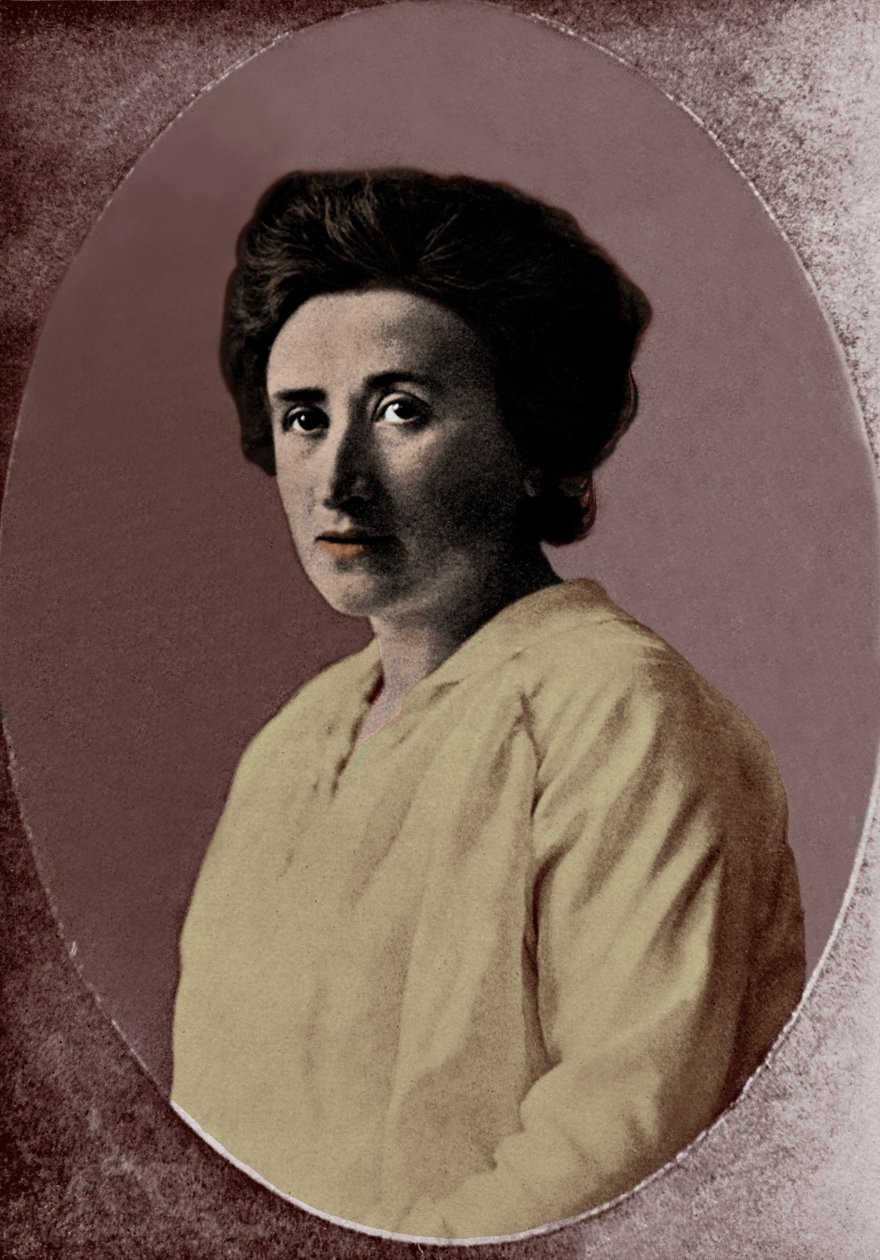 Rosa Luxemburg (tryk) af Unknown artist