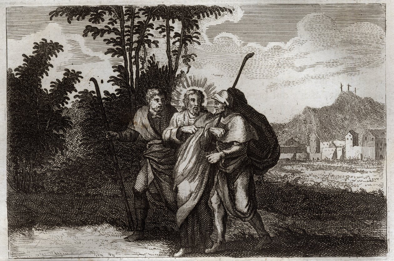 Royaumont Bible, Det Nye Testamente: Emmaus-disciple. Emmaus