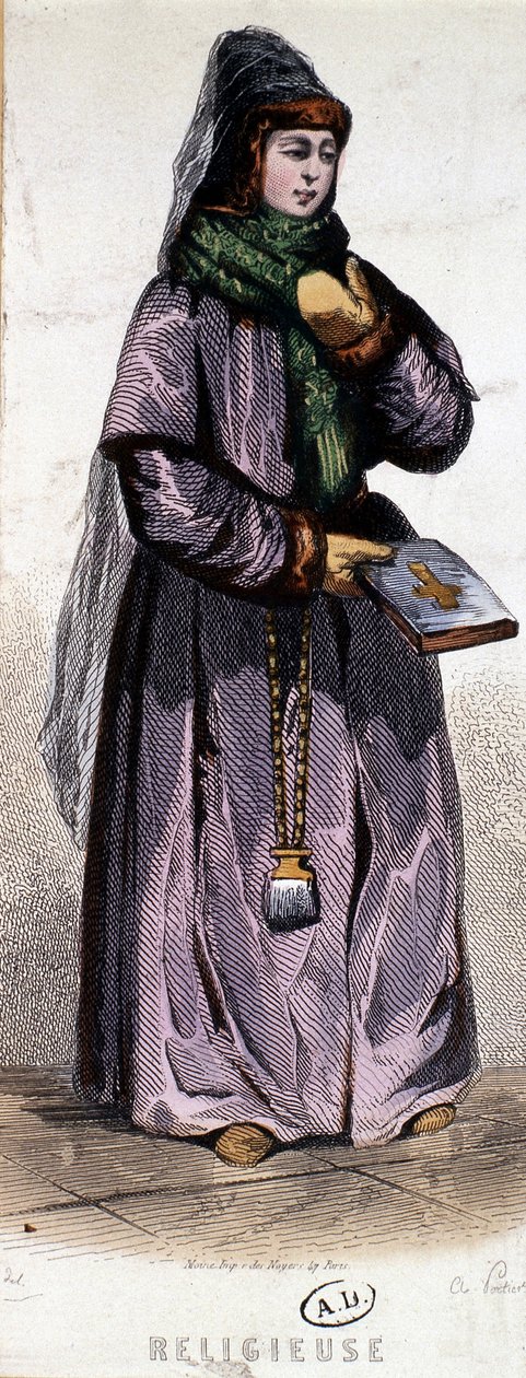 Russisk-ortodoks religion, gravering af Unknown artist