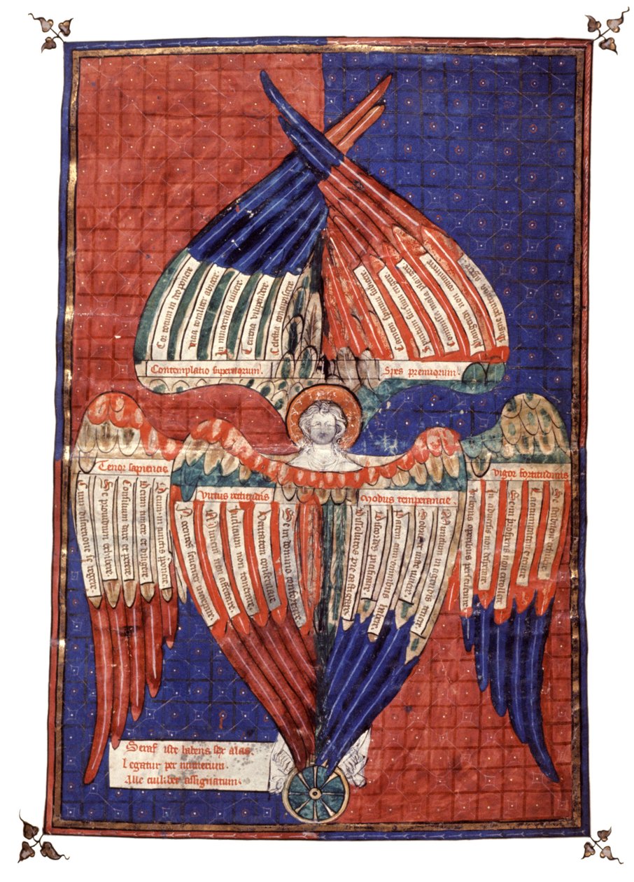 Hellige figurer. 14. århundrede (miniature) af Unknown artist
