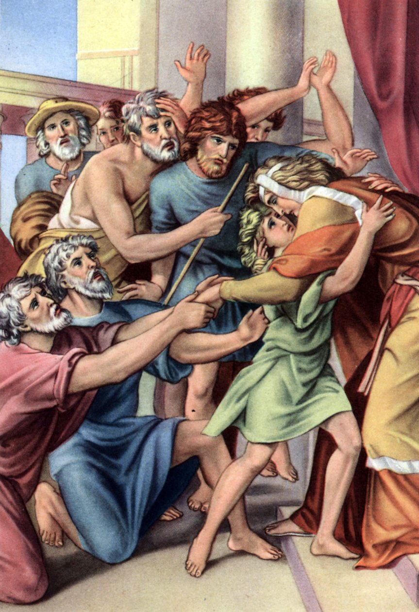 Sæt med bibelske undervisningspostkort fra 50