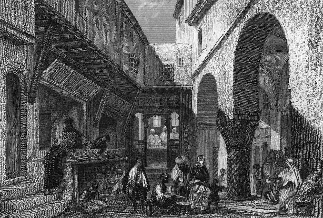 Shop i Algier af Unknown artist