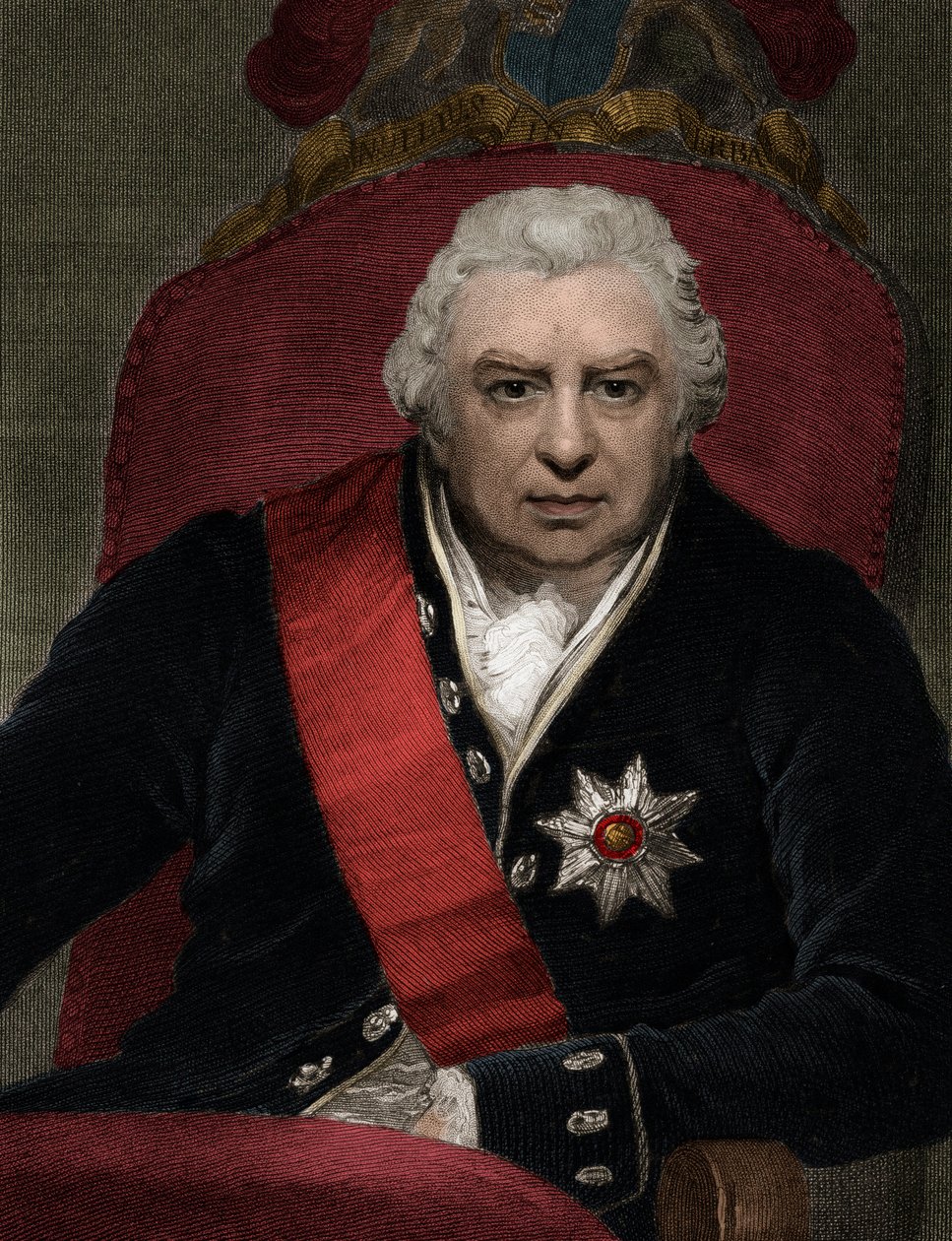 Sir Joseph Banks (1743-1820) - gravering - 1800-tallet af Unknown artist