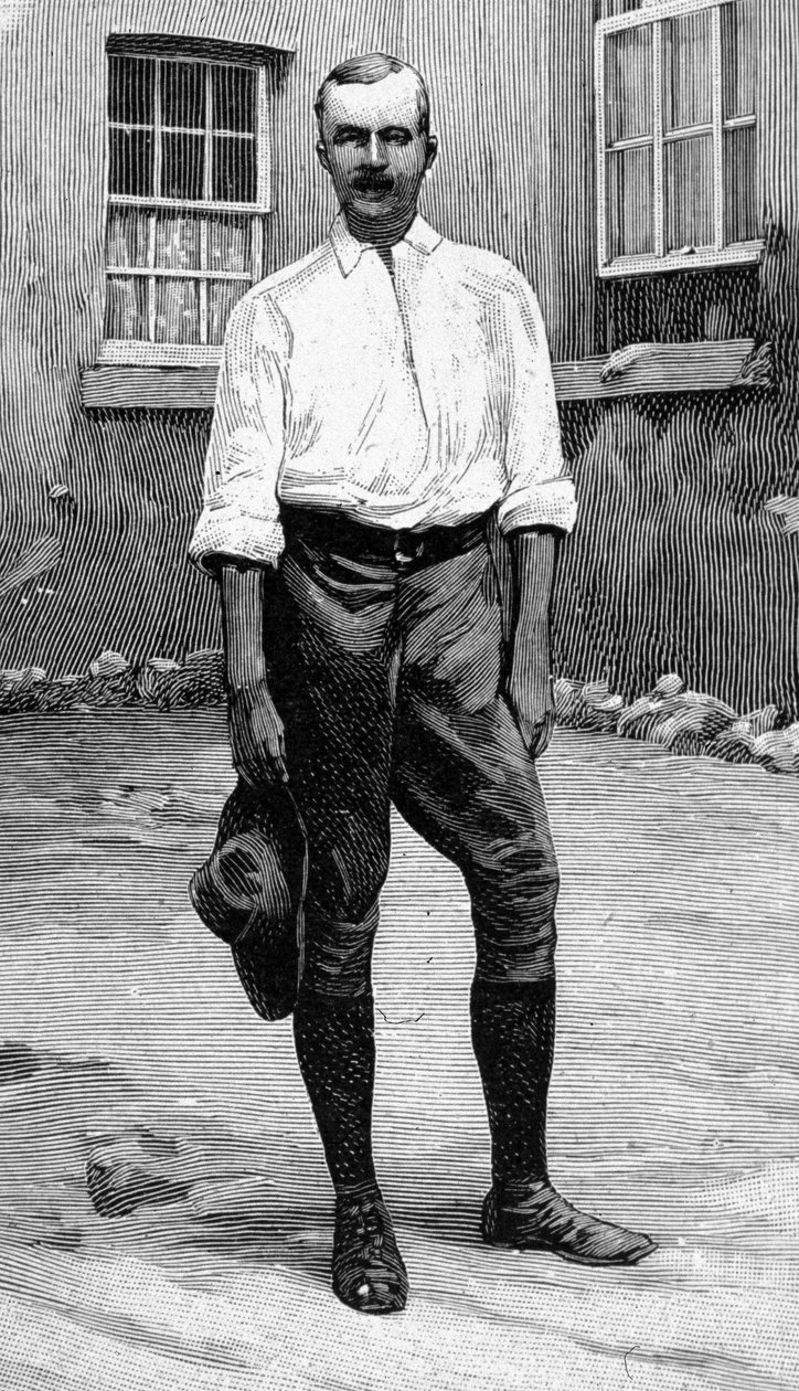 Sir Robert Baden-Powell. Britisk general (1857 til 1941) af Unknown artist