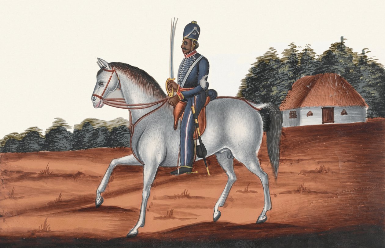 Sowar, Madras Cavalry, 1835 ca af Unknown