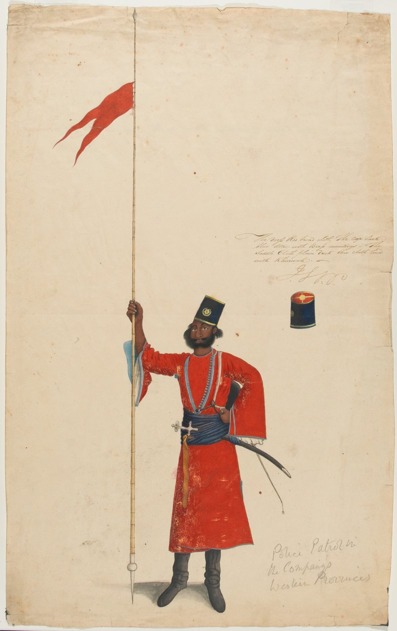 Sowar af Rohilla Cavalry af Unknown artist