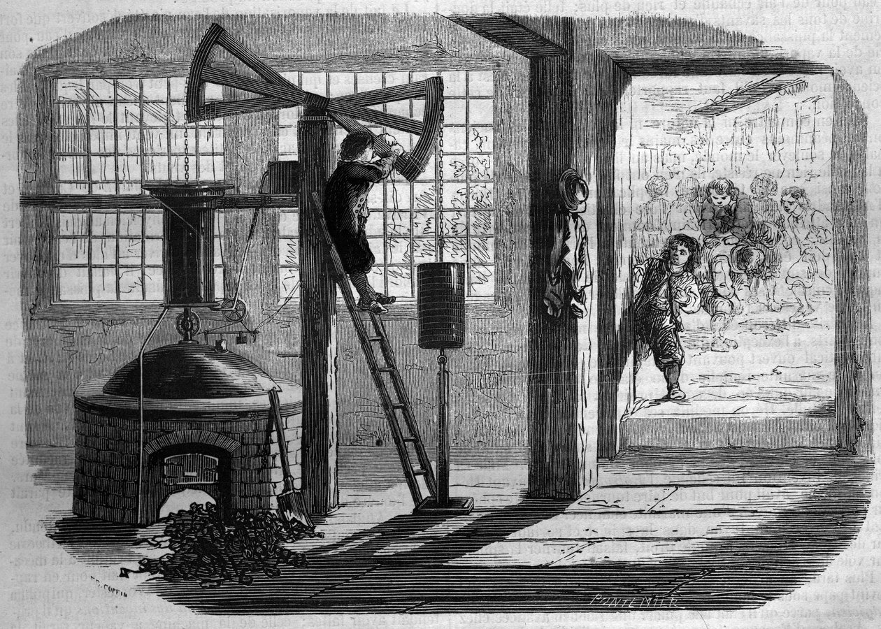 Steam Machine: The Invention of the Young Potter af Unknown artist