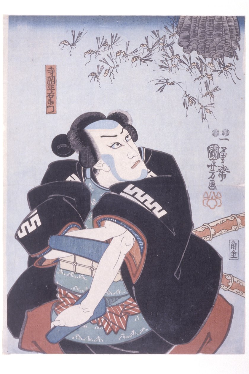 Teraoka Heiuemon (træsnit) af Unknown artist