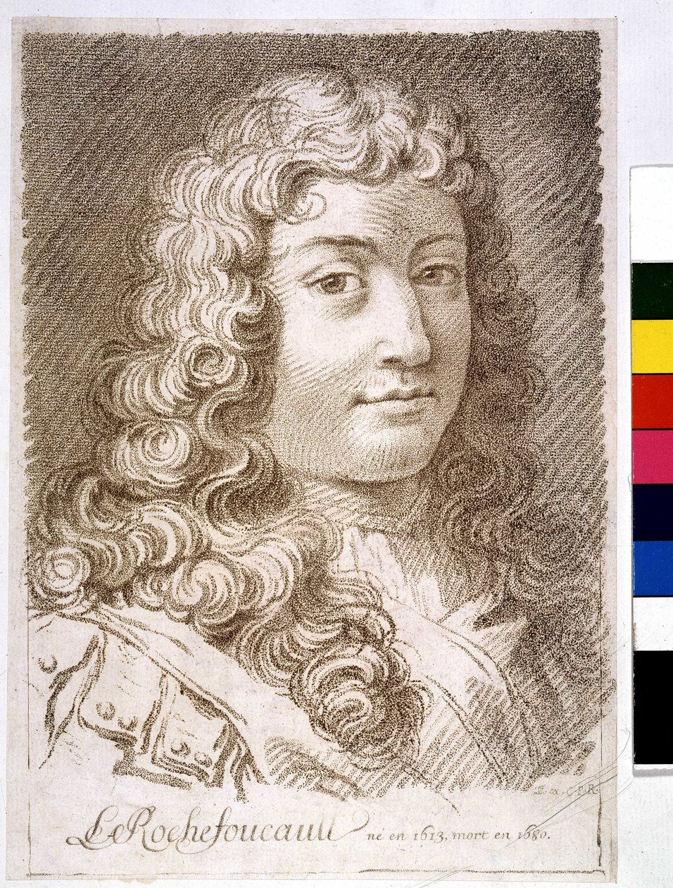 Hertugen af La Rochefoucault - tryk af Unknown artist