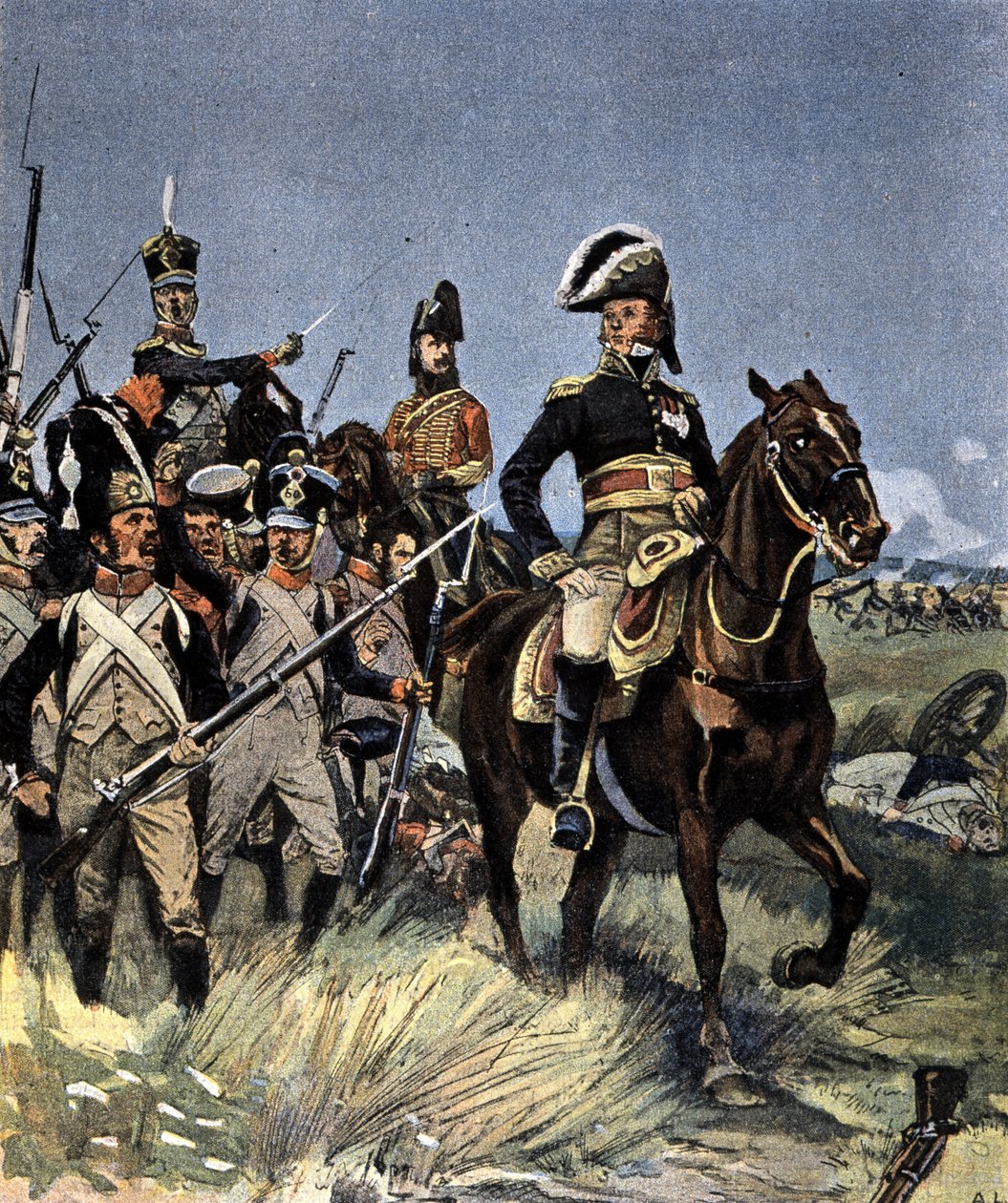 De store slag - marskal Michel Ney (1769-1815) i Friedland, 14. juni af Unknown artist