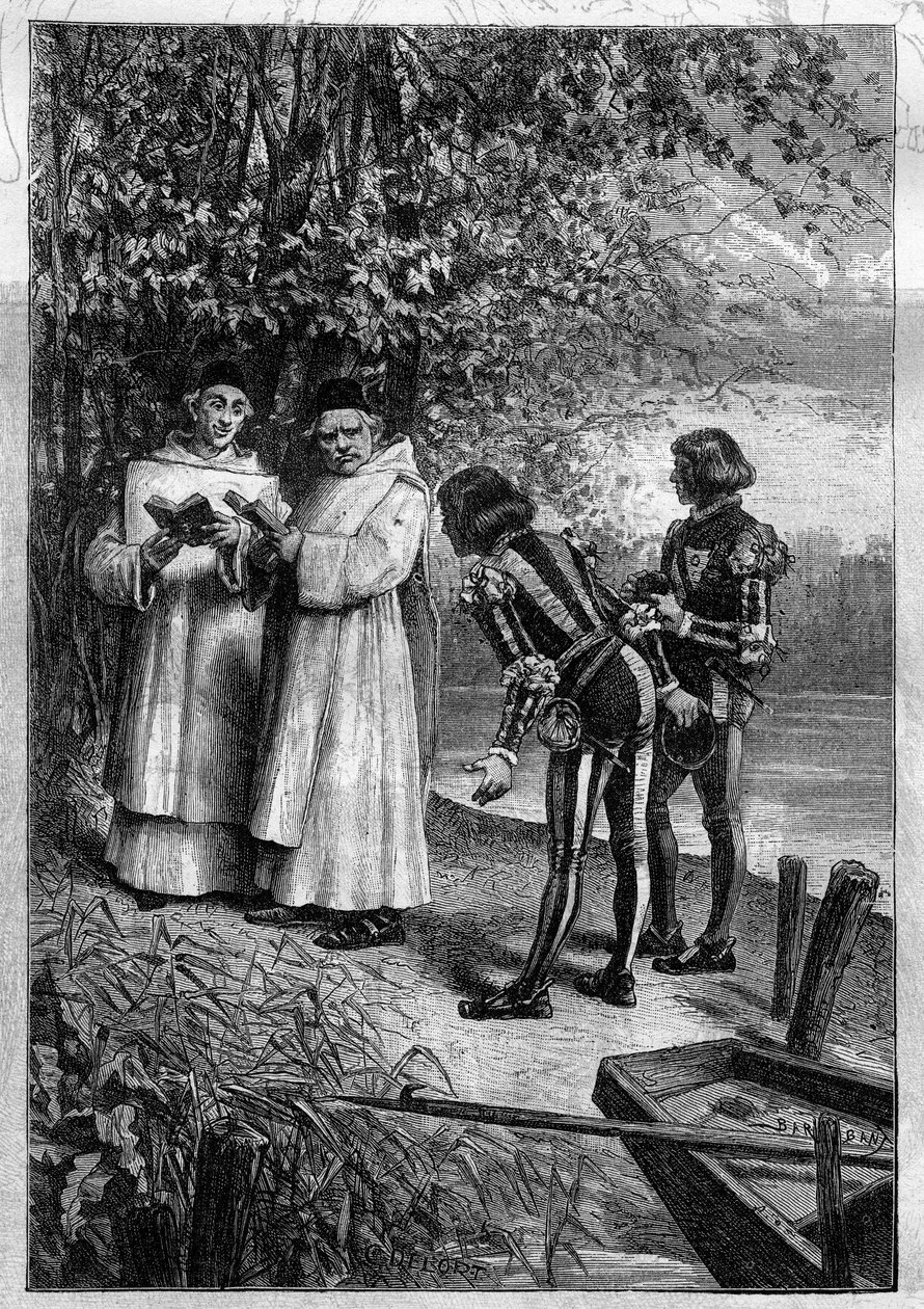 The Knight Bayard (Pierre Terrail af Unknown artist