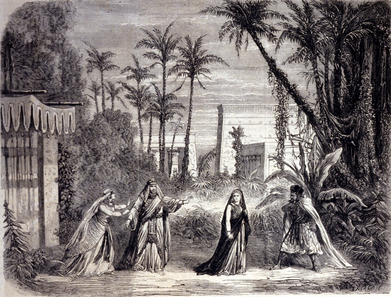 Tryllefløjten (Die Zauberflote; Tryllefløjten) af Unknown artist