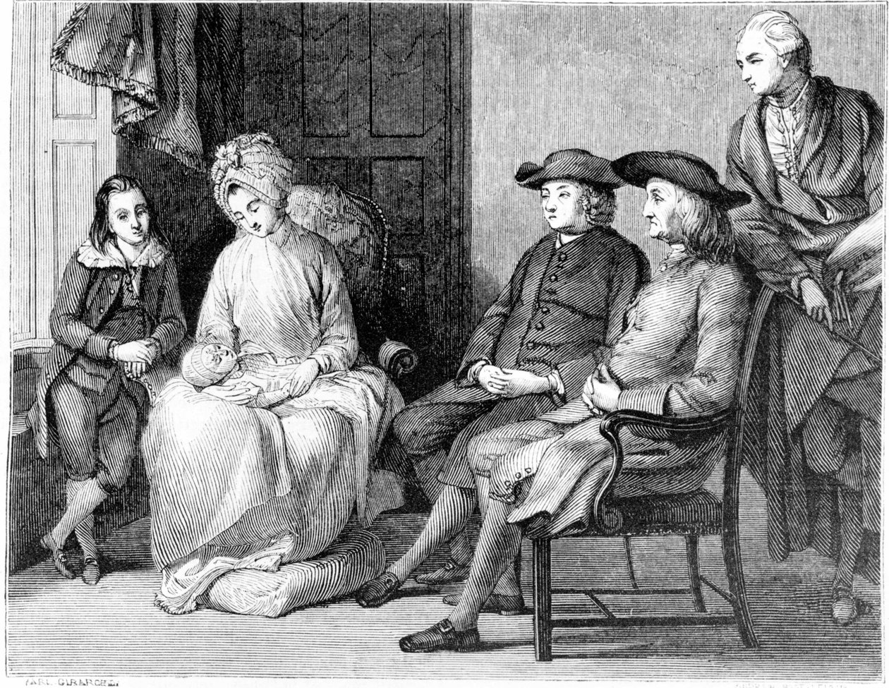 Kvækerne i det 18. århundrede. af Unknown artist