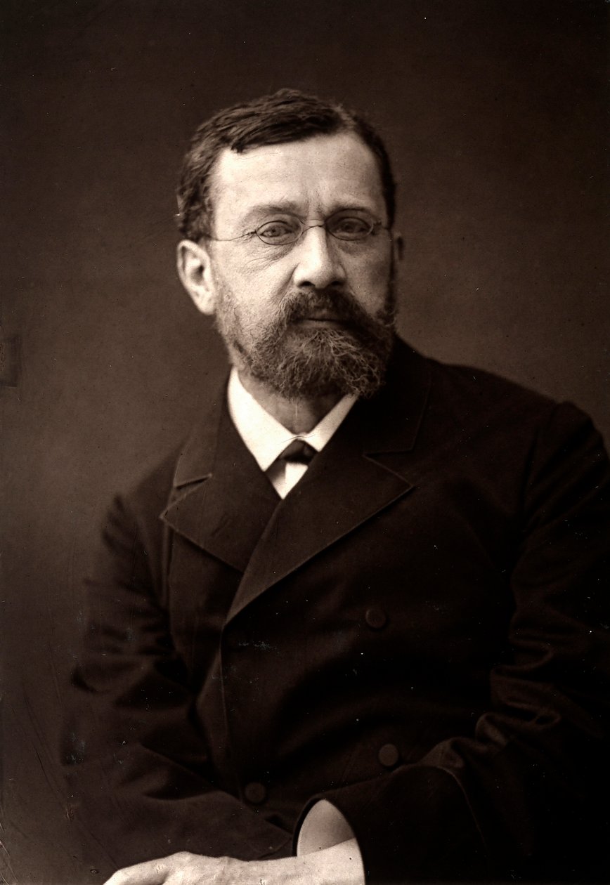 Kunstneren Leon Barillot fotograferet i anledning af Paris-salonen i 1881 af Unknown