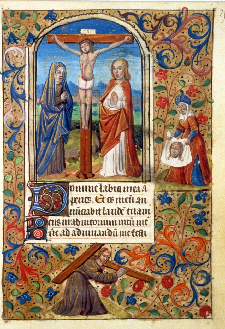 Kristi korsfæstelse. Jerusalem af Unknown artist