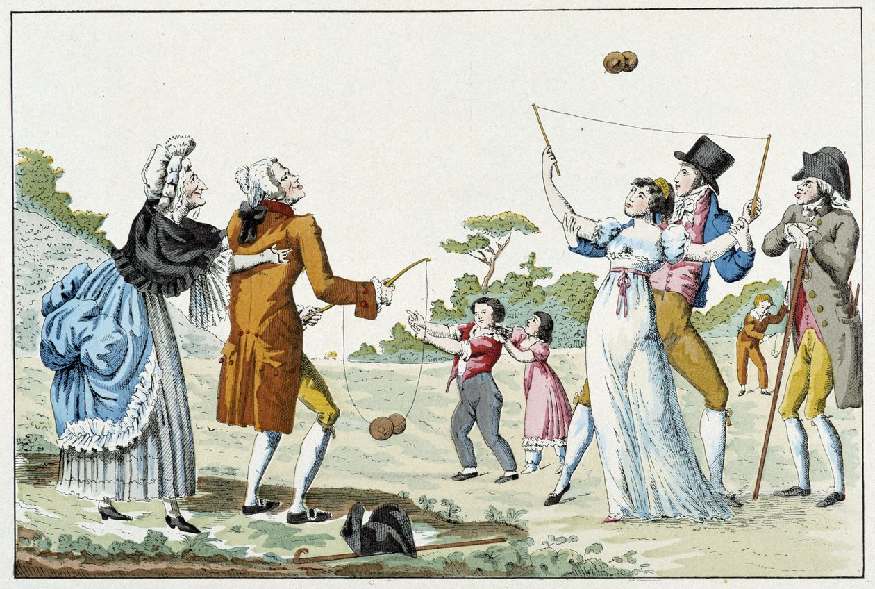 Djævelens spil (diabolo) af Unknown artist