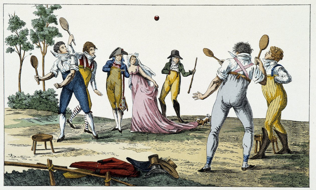 Den lange håndflade - gravering, deb. 19. århundrede af Unknown artist