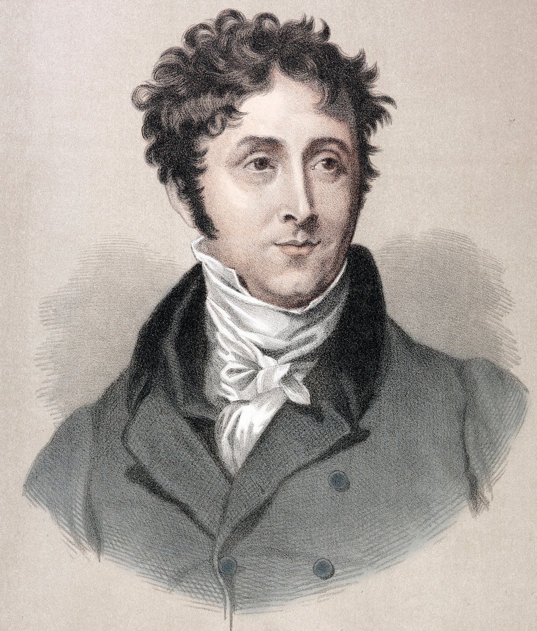 Thomas Campbell (1777-1844), skotsk digter af Unknown artist