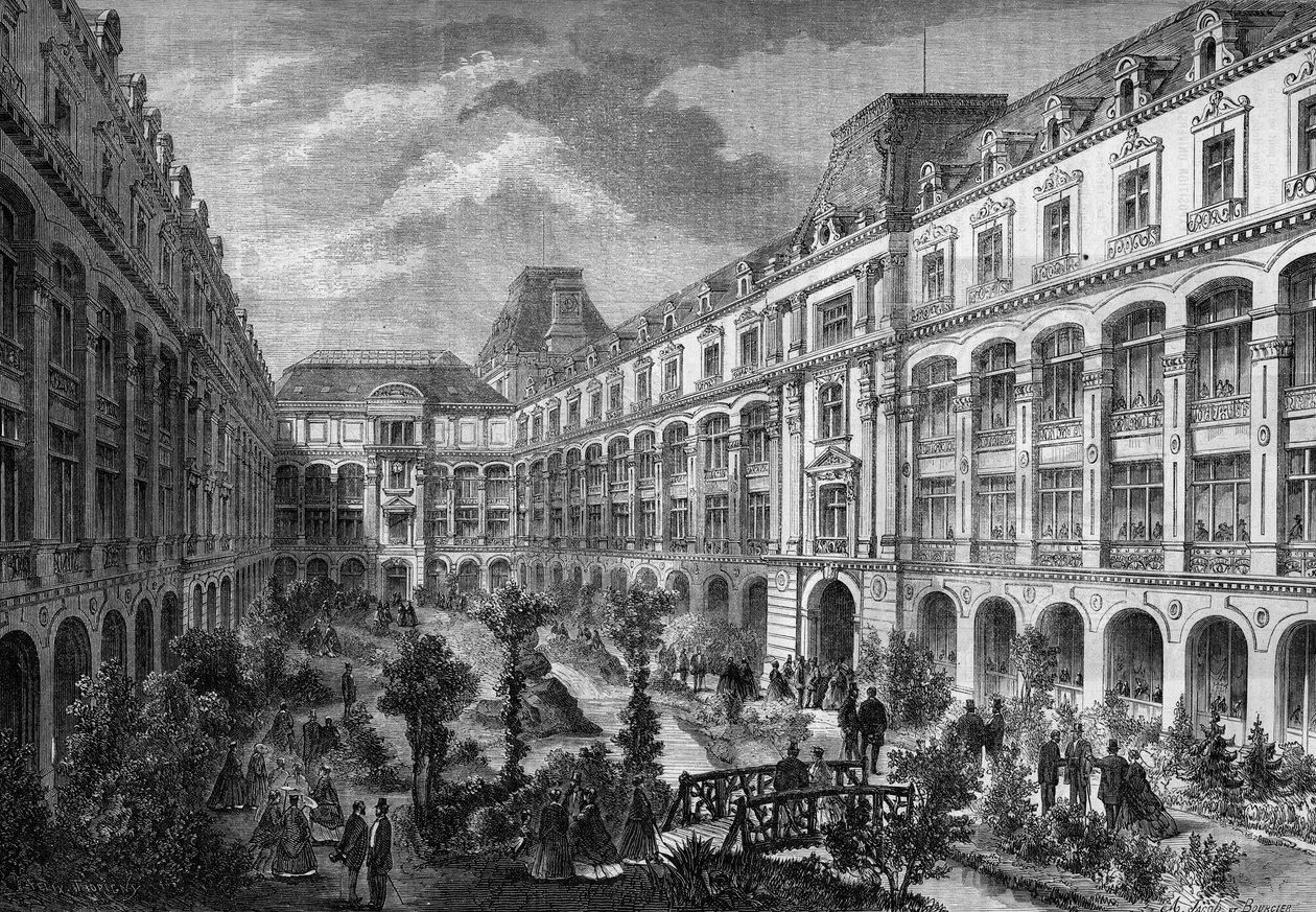 Transformationer af Paris under det andet imperium, Paris Haussmann: Place du Chateau d