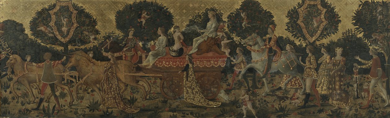 Kyskhedens triumf, forfalskning på samme måde som det 15. århundredes Italien (Firenze) af Unknown artist