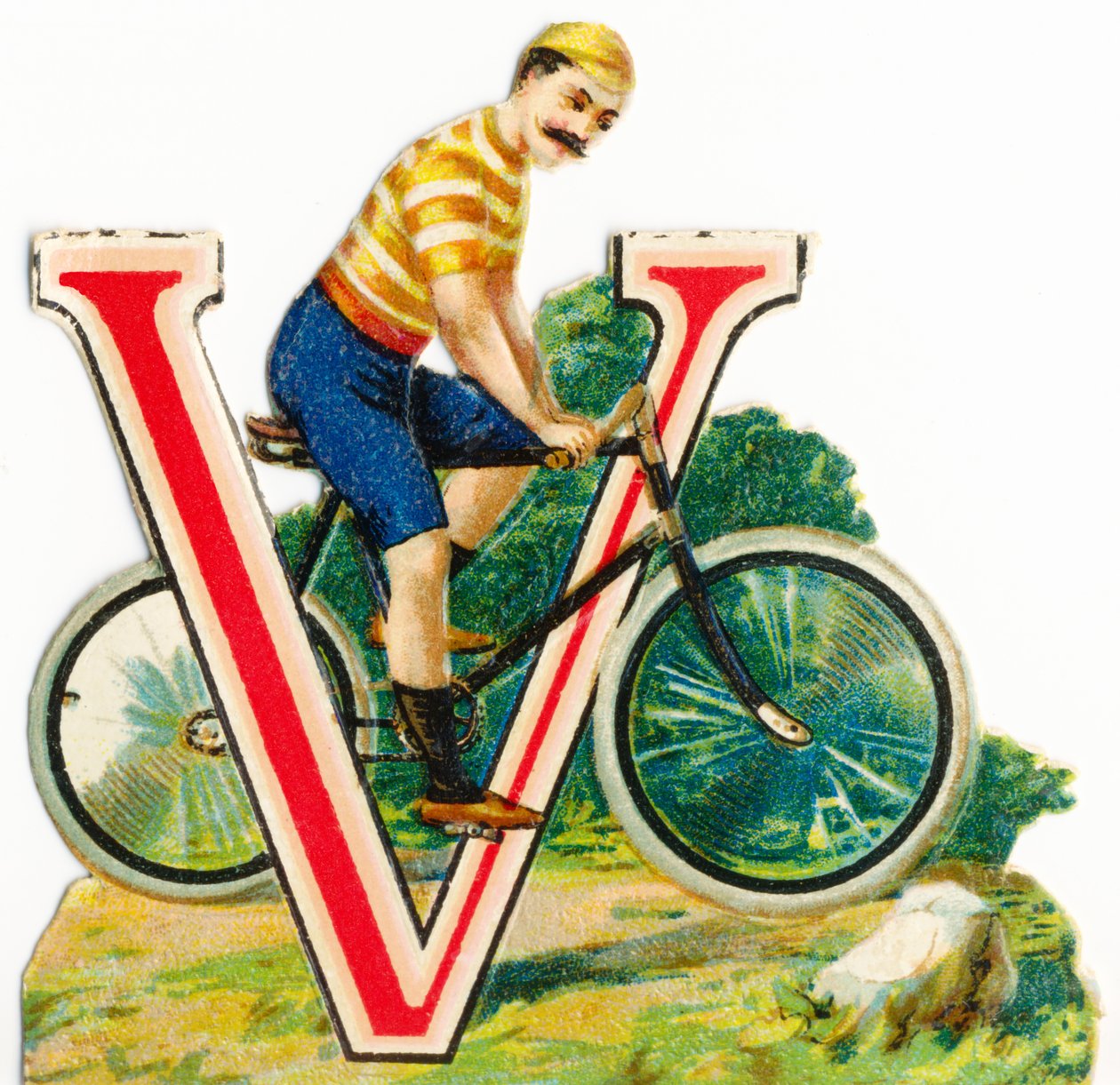 V: Velocipede af Unknown artist