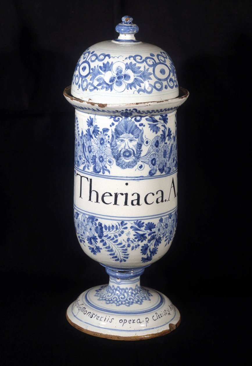 Vase et apotek af den 17 af Unknown artist