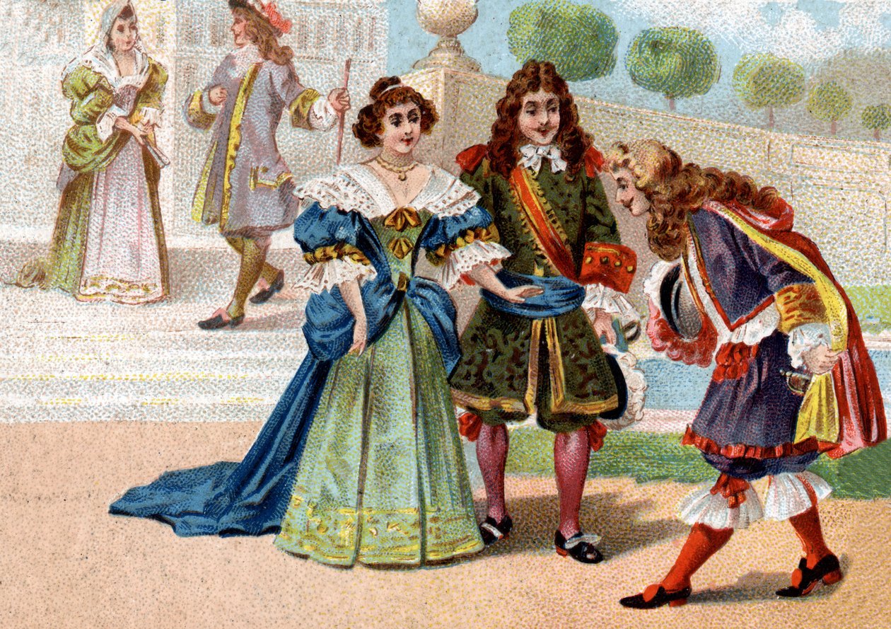 Versailles under Ludvig XIV. af Unknown artist