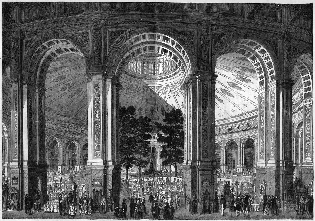 Verdensudstillingen i Wien af Unknown artist