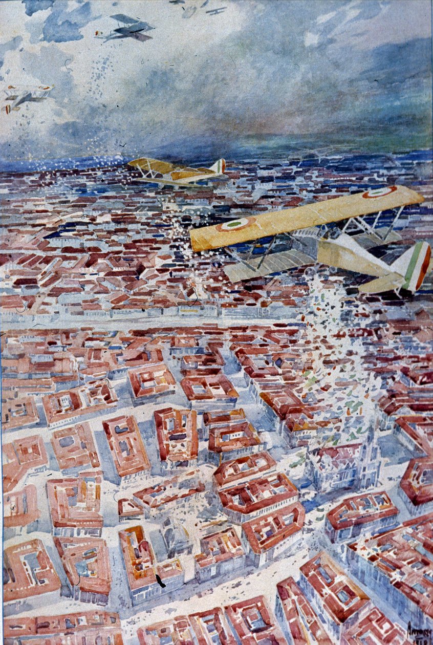 Flyvning over Wien af ​​Gabriele D