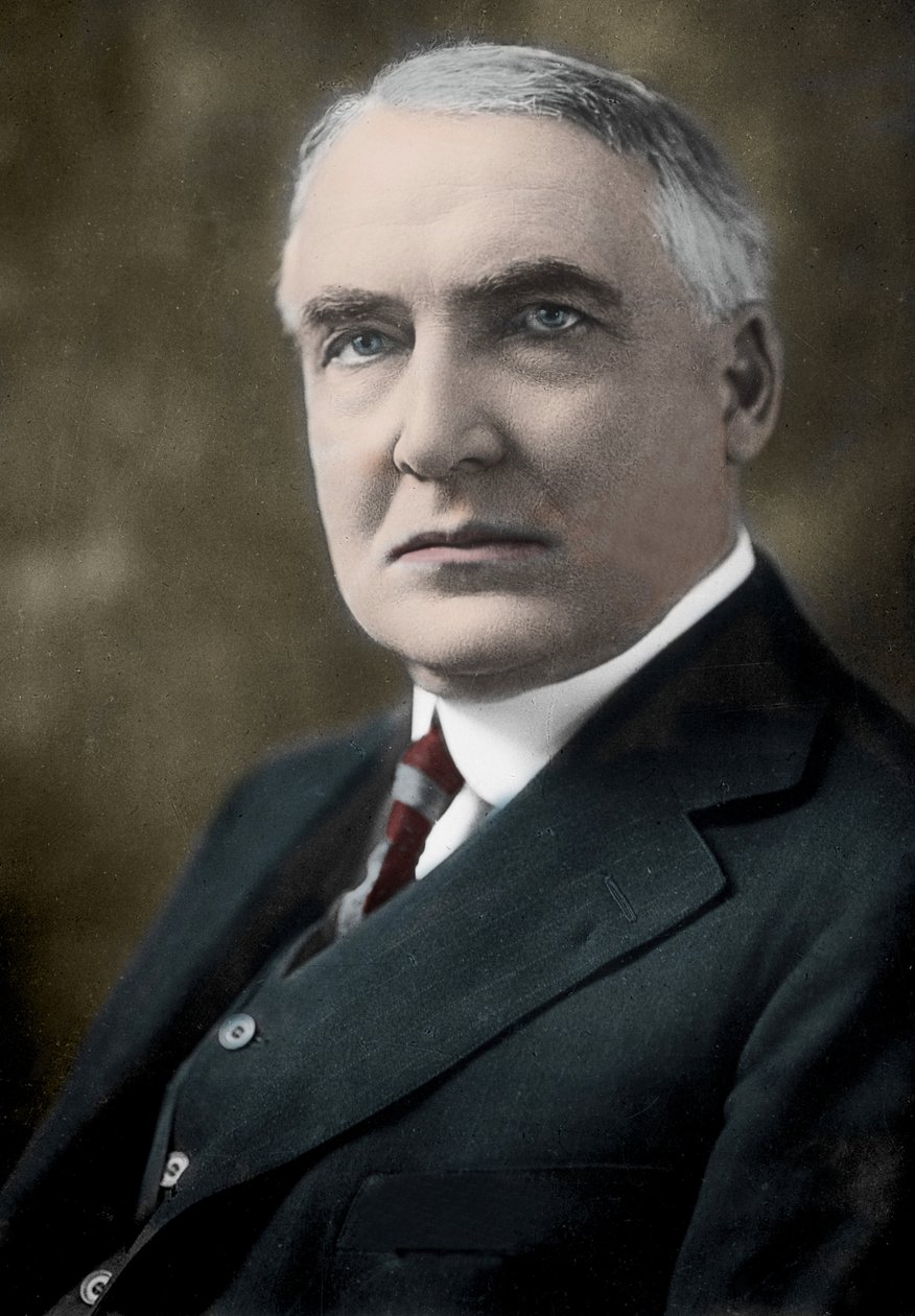 Warren Gamaliel Harding (1865-1923), USA