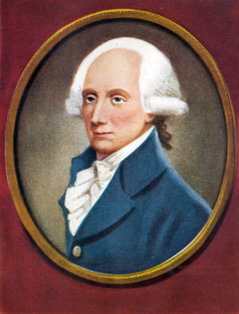 Warren Hastings portræt af af Unknown artist