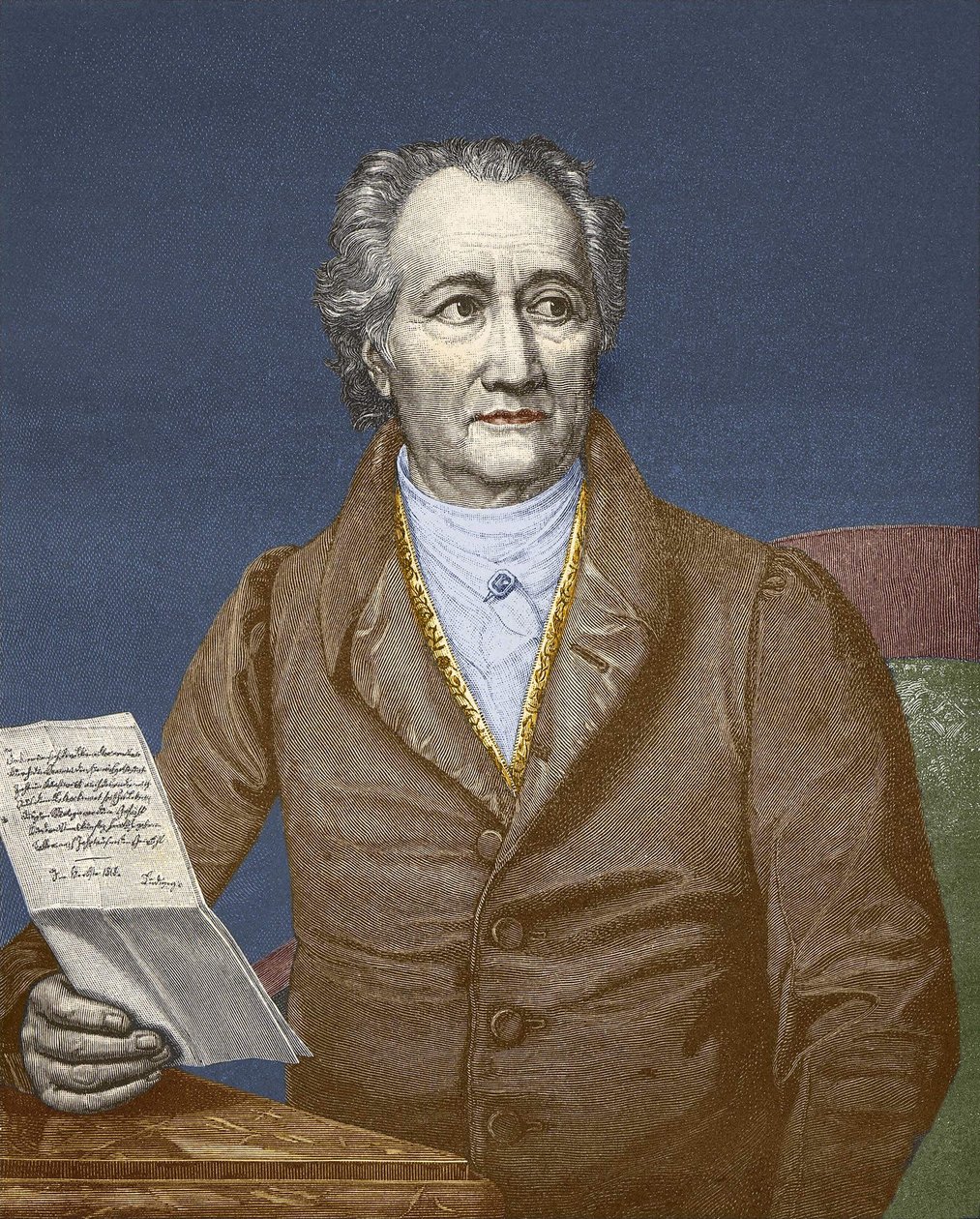 Wolfgang Goethe (1749 - 1832). af Unknown artist