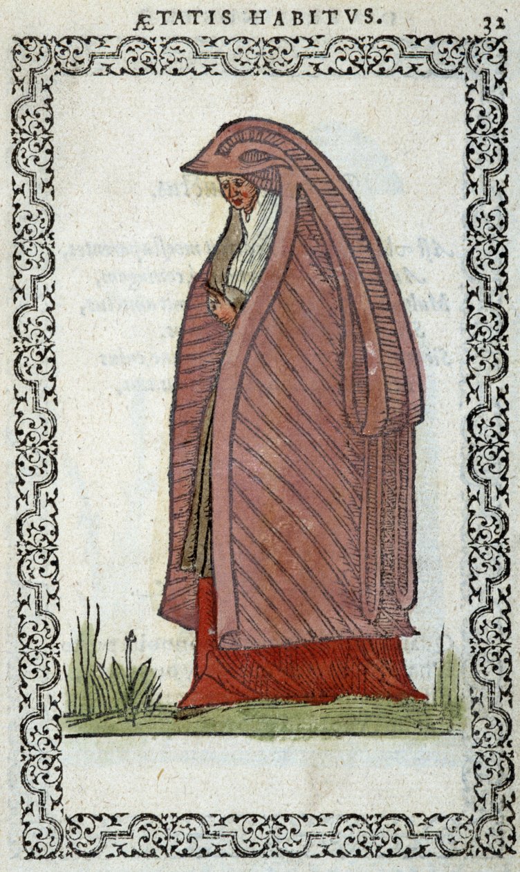 Woman of Baionne (Bayonne?) - i "" Habits et éffigies"" af Jean Sulperius af Unknown artist