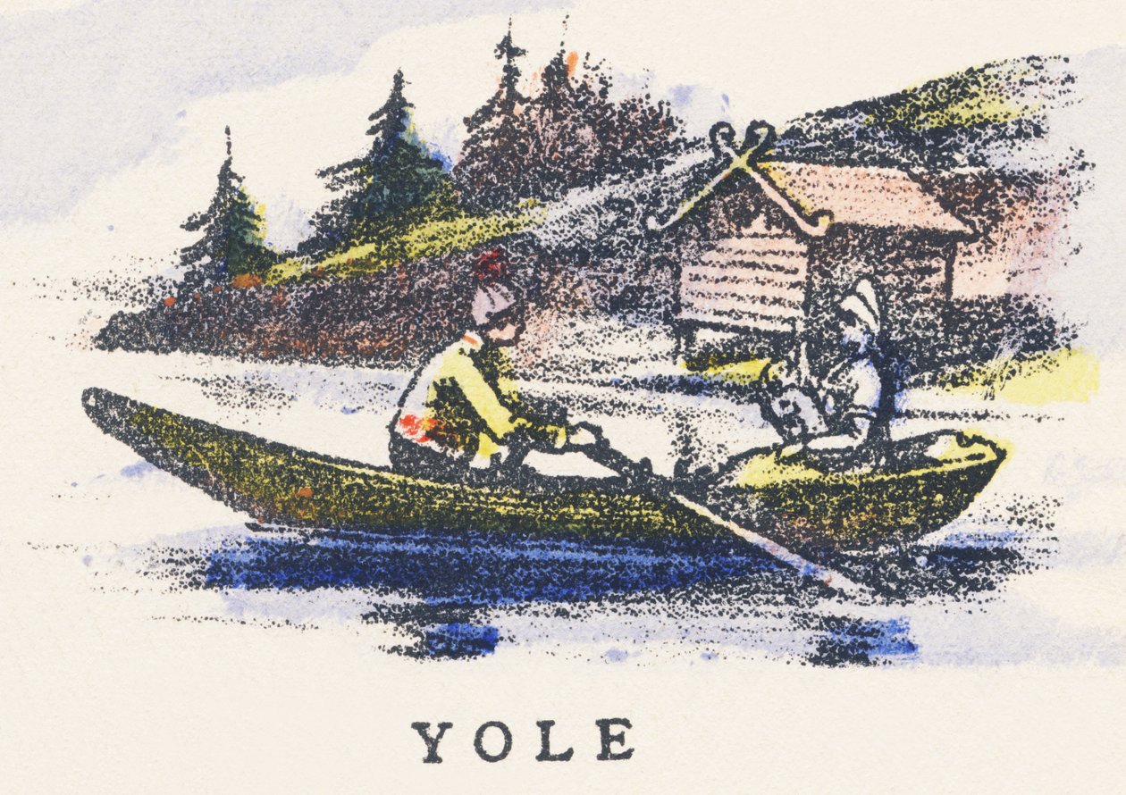 Y: yole af Unknown artist
