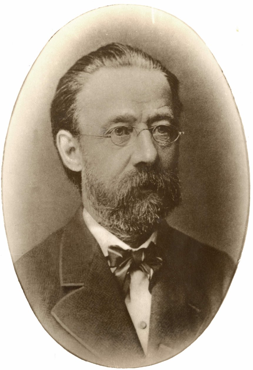 portræt af Bedrich Smetana (1824-1884), tjekkisk komponist og pianist. af Unknown artist
