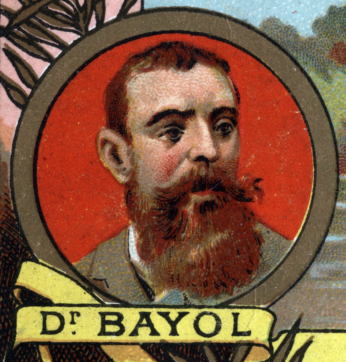 portræt af Dr. Bayol opdagelsesrejsende i Øvre Niger. af Unknown artist