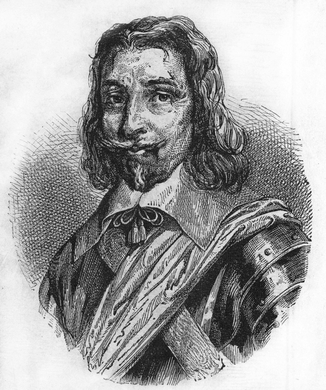 portræt af Frédéric Armand, greve, dengang hertug af Schomberg, eller Schonberg Maréchal af Frankrig (Heidelberg, Pfalz af Unknown artist