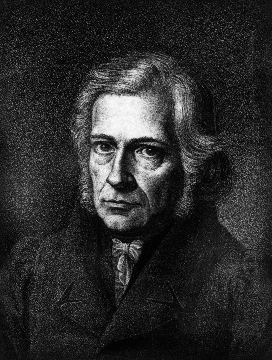 portræt af Friedrich Daniel Ernst Schleiermacher.1768 - 1834.Protestantisk teolog og tysk filosof. af Unknown artist