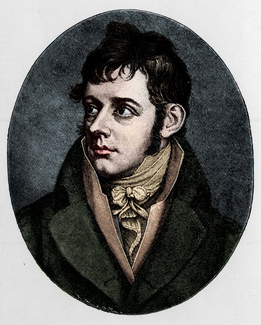 portræt af Friedrich Daniel Ernst Schleiermacher.1768 - 1834.Protestantisk teolog og tysk filosof. af Unknown artist