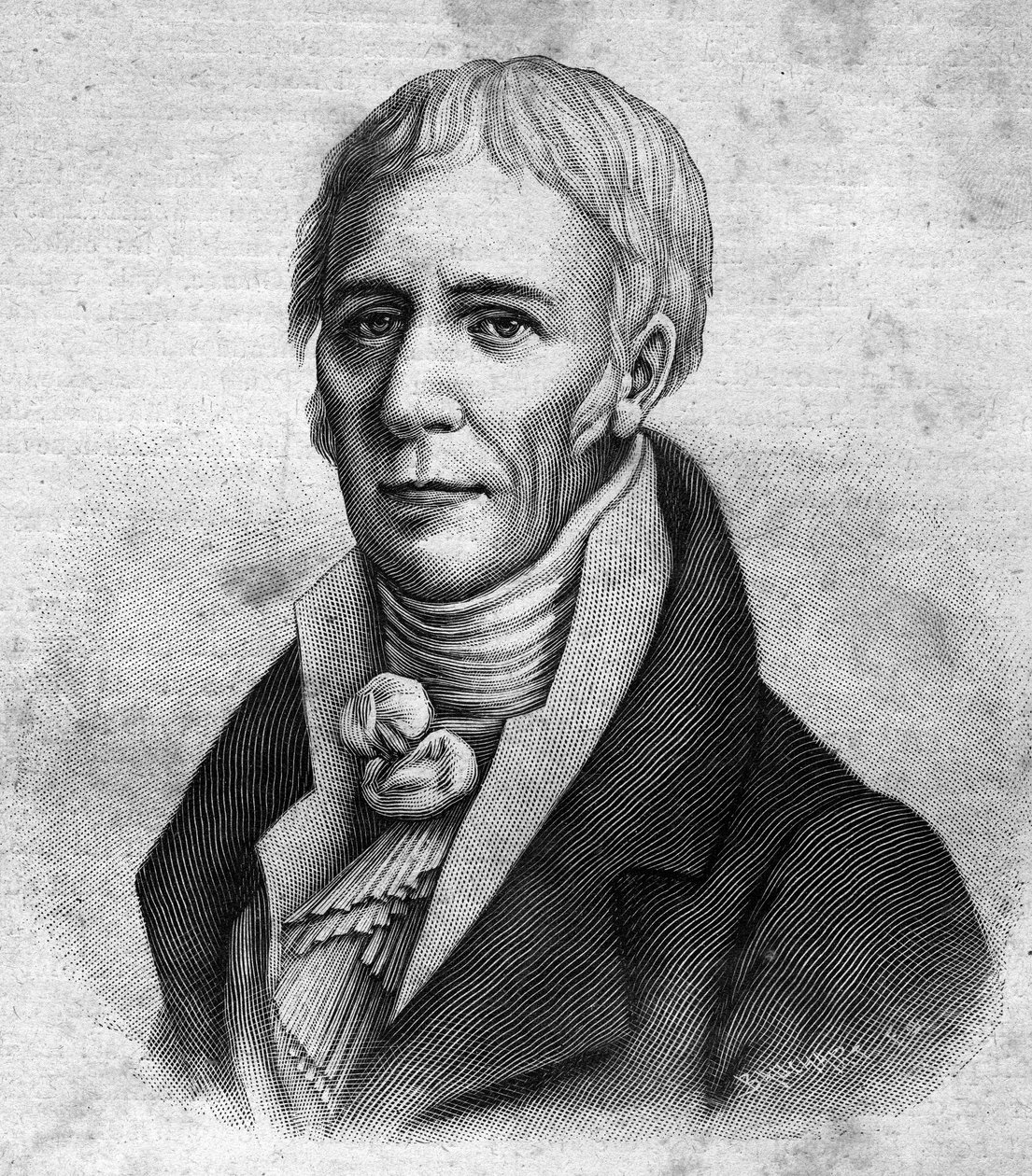 portræt af Jean Baptiste Lamarck (1744-1829). - i "" Les Contemporains", n.d. slutningen af ​​det 19. århundrede. af Unknown artist