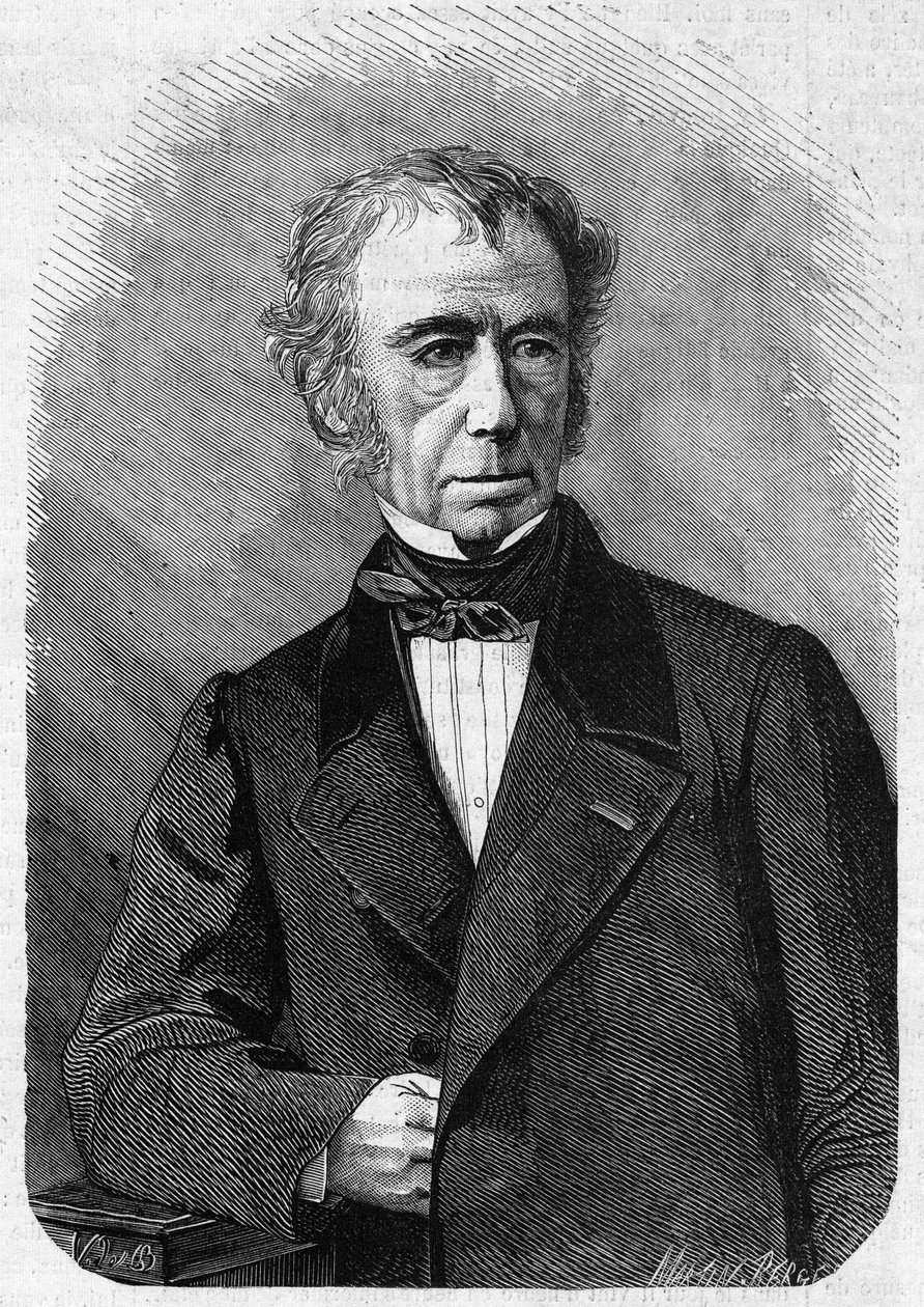 portræt af Jean Pons Guillaume Viennet (1777-1868), fransk politiker og forfatter. af Unknown artist